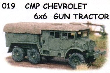 CMP Chevrolet 6x6 gun tractor