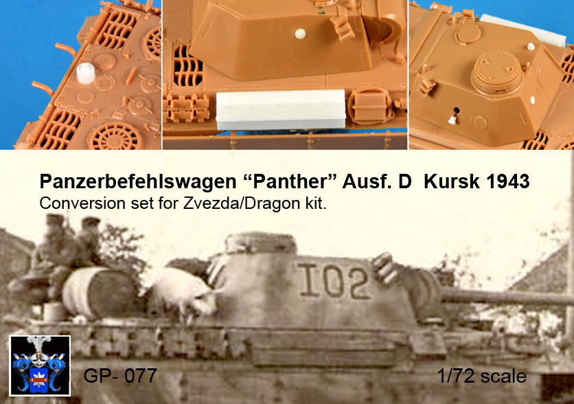 Panzerbefehlswagen Panther Ausf.D - Kursk 1943 (ZVE)