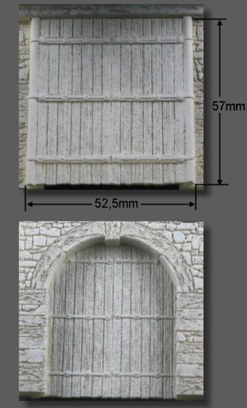 Gate Wooden Door - set 1 - Click Image to Close