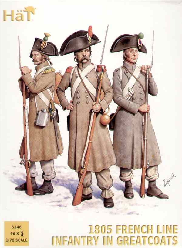 1805 French in greatcoats