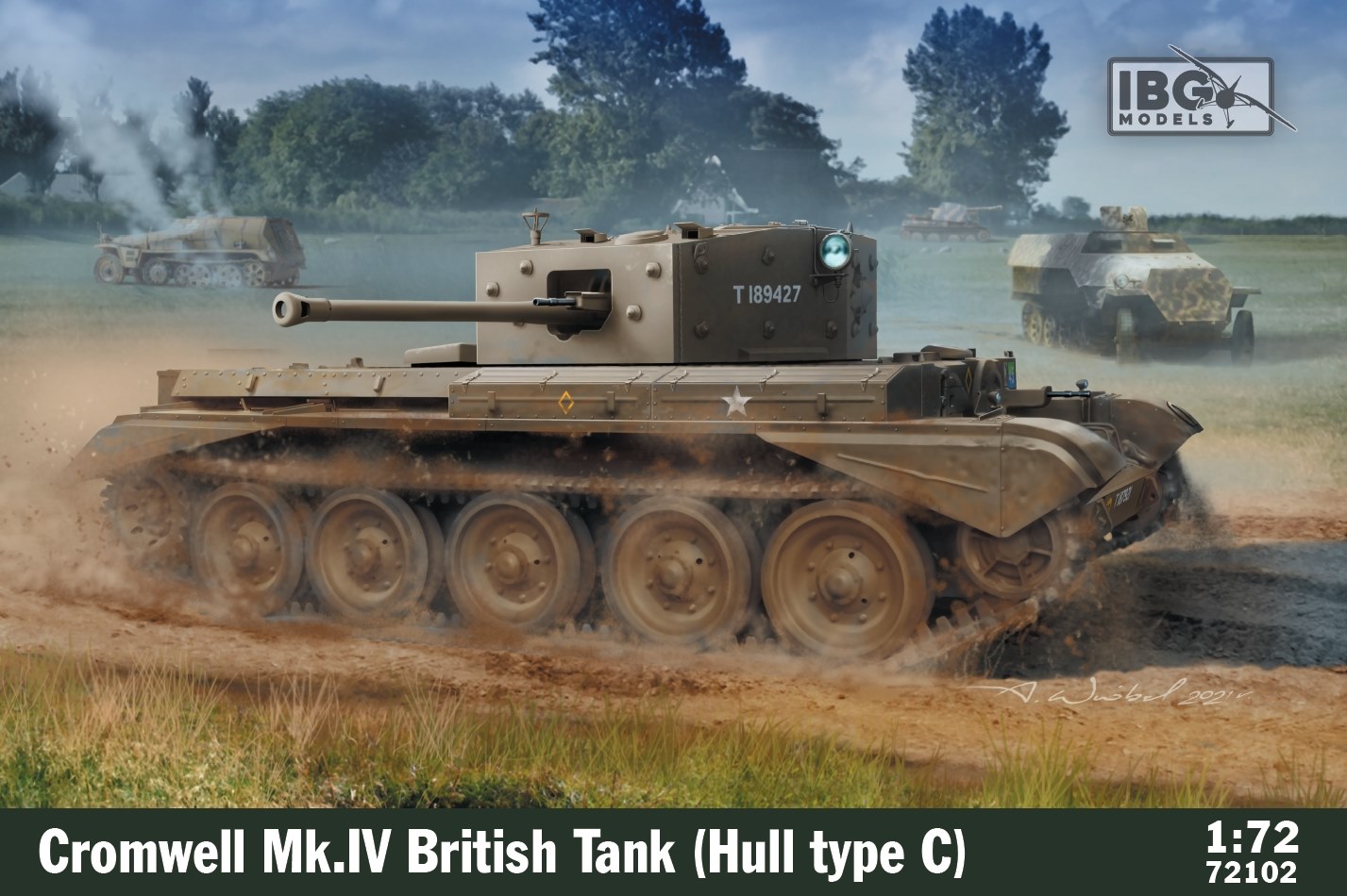 Cromwell Mk.IV British Tank (Hull Type C) - Click Image to Close