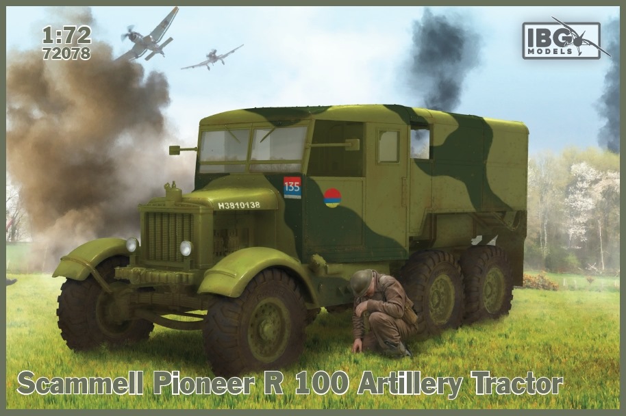 Scammell Pioneer R 100 Artillery Tractor - Click Image to Close