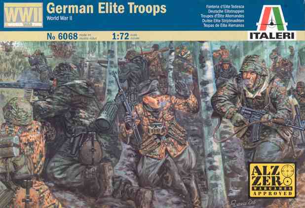German Elite Troops WWII