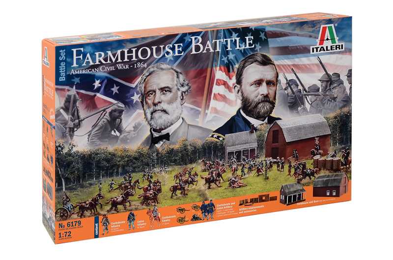 Farmhouse battle - American Civil War