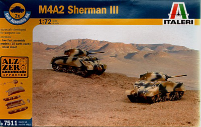 M4A2 Sherman III (2 kits)