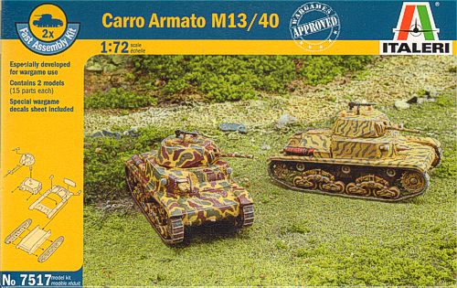 Carro Armato M13/40 (2 kits)