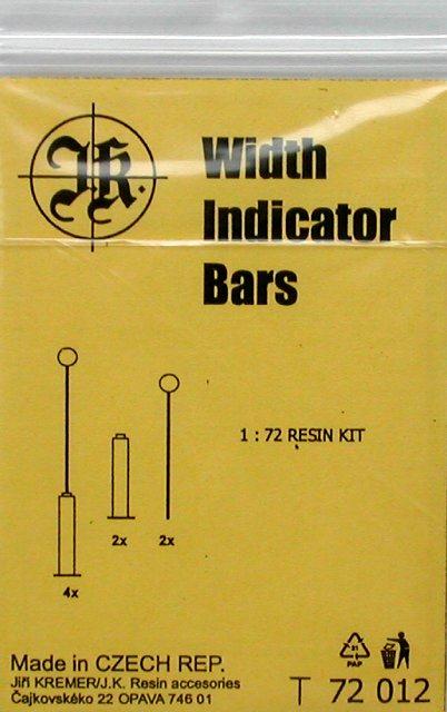 Width Indicator Bars (6pcs.)