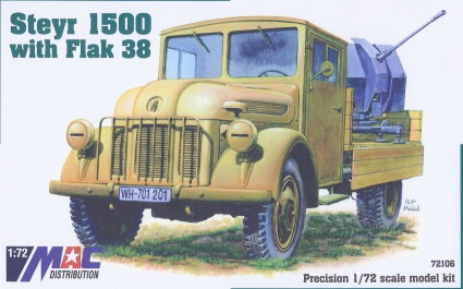 Steyr 1500 with 2cm Flak 38