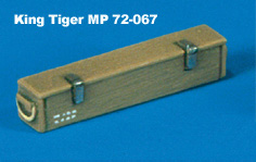 King Tiger tank ammo wooden crates