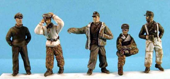 German tankers casual winter gear - Click Image to Close