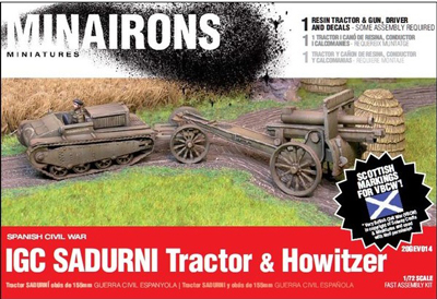 IGC Sadurni Tractor & Schneider 155mm Howitzer