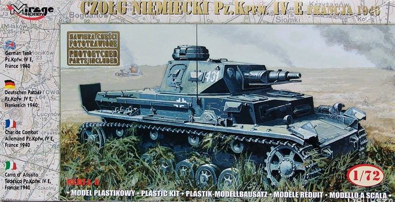 Pz.Kpfw.IV Ausf E "France 1940"