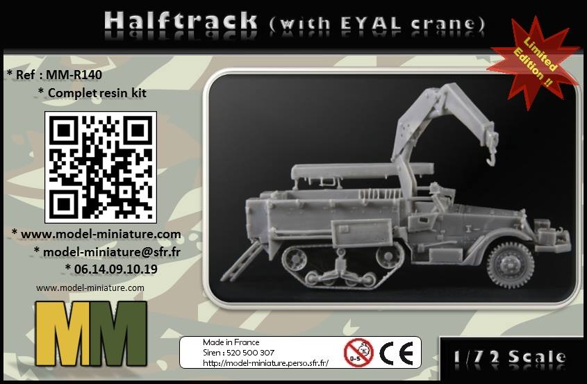 IDF Halftrack with with EYAL crane