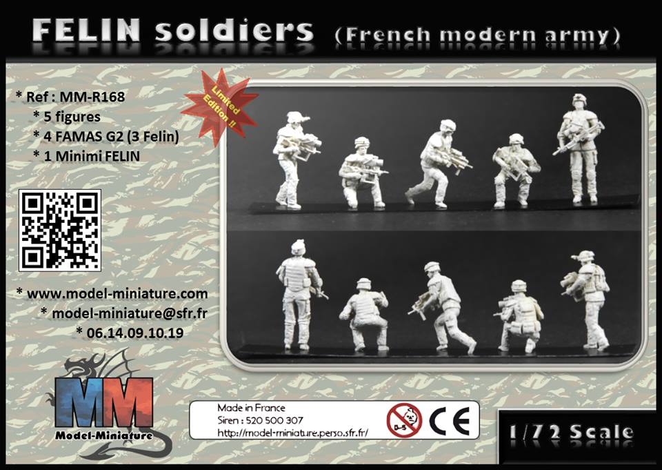 Modern French soldiers - set 4