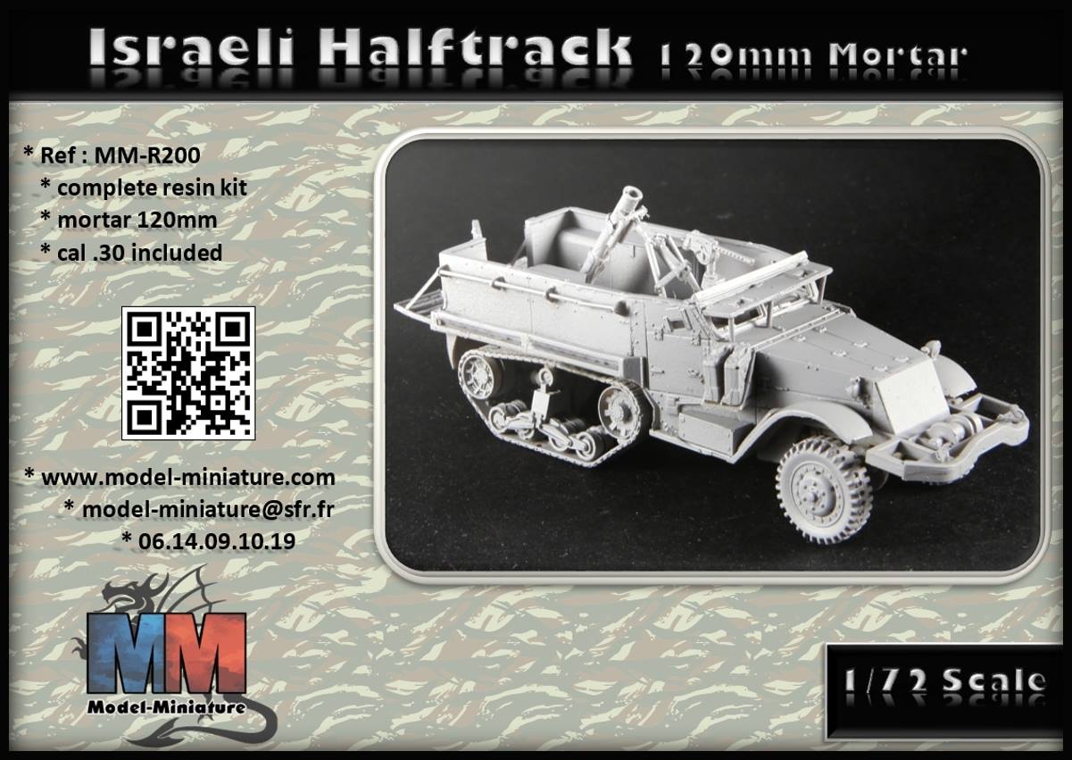 IDF Halftrack with 120mm mortar