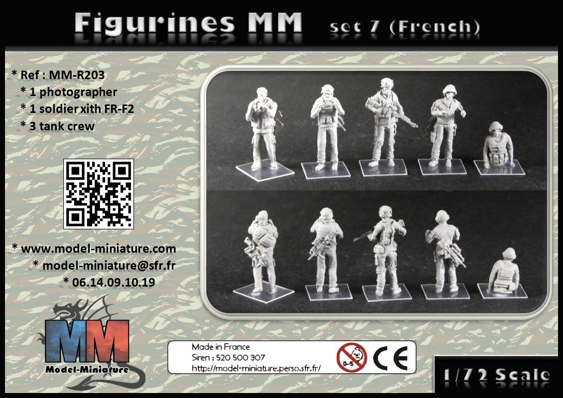 Modern French soldiers - set 5