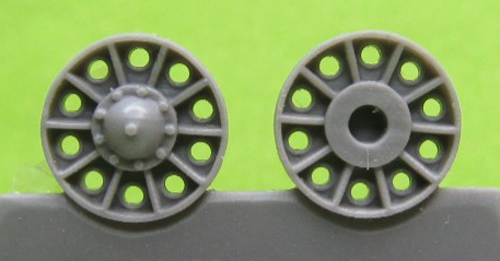 T-34 mod.1942-45 idler wheels with reinforced holes - Click Image to Close