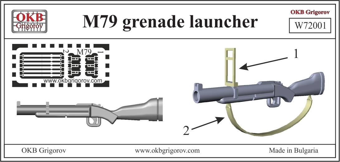 M79 grenade launcher (6pc)
