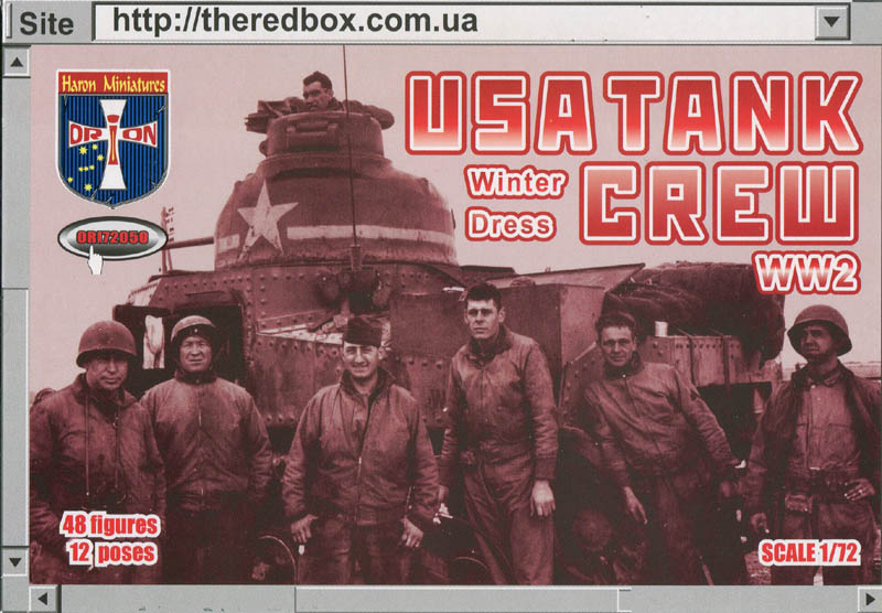 US Tank Crew - winter WW2 - Click Image to Close