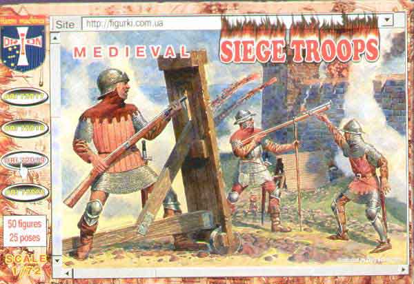 Medieval Siege Crew and Gunners