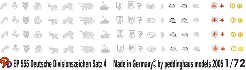 German WW2 Division emblems No.4