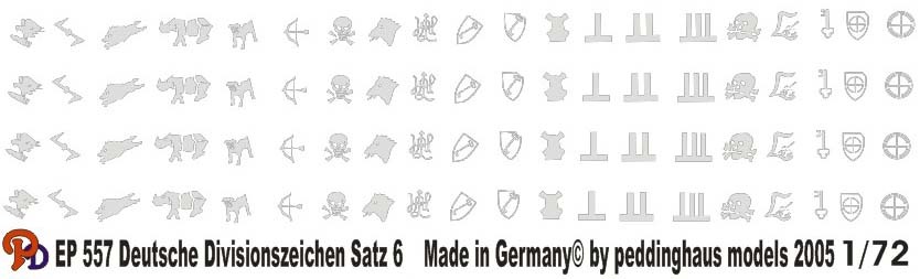 German WW2 Division emblems No.6