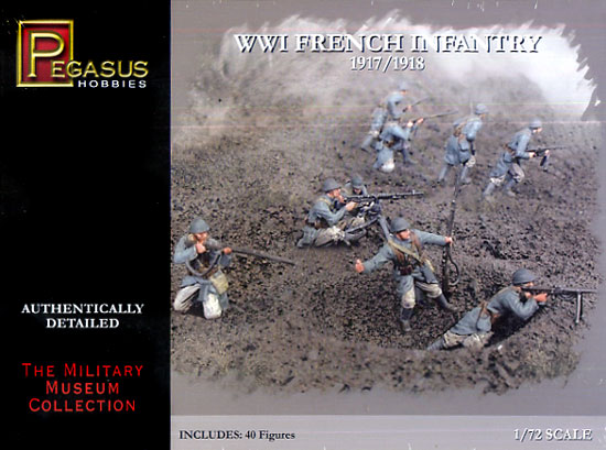 French Infantry WWI - Click Image to Close
