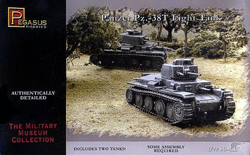 Panzer Pz.38(t) Light Tank (2 kits) - Click Image to Close