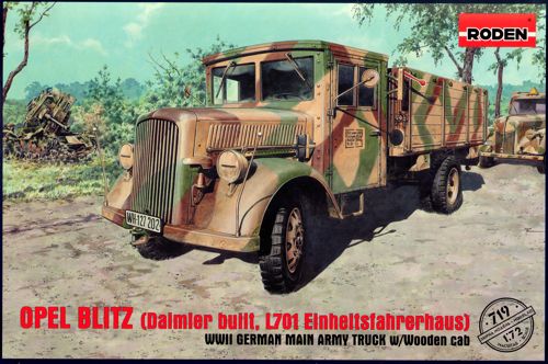Opel Blitz (Daimler-Benz L701) Einheitsführerhaus
