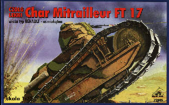 Char Mitrailleur FT-17 w/turret Renault