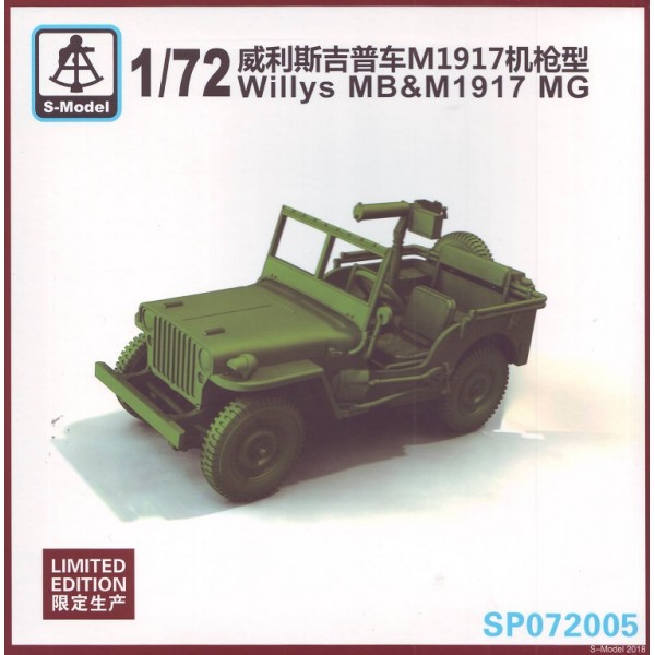 Willys MB with M1917 MG - Click Image to Close