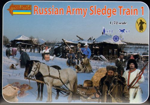 Napoleonic Rissian Army Sledge Train 1 - Click Image to Close
