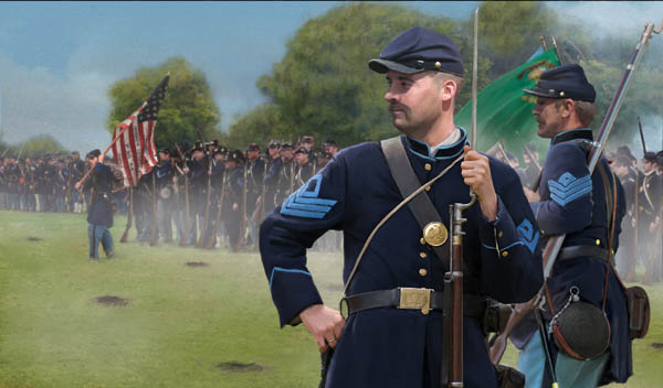 ACW Union Infantry Standing