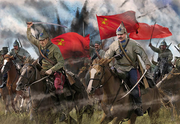 Russian Civil War Red Cavalry in Summer Dress