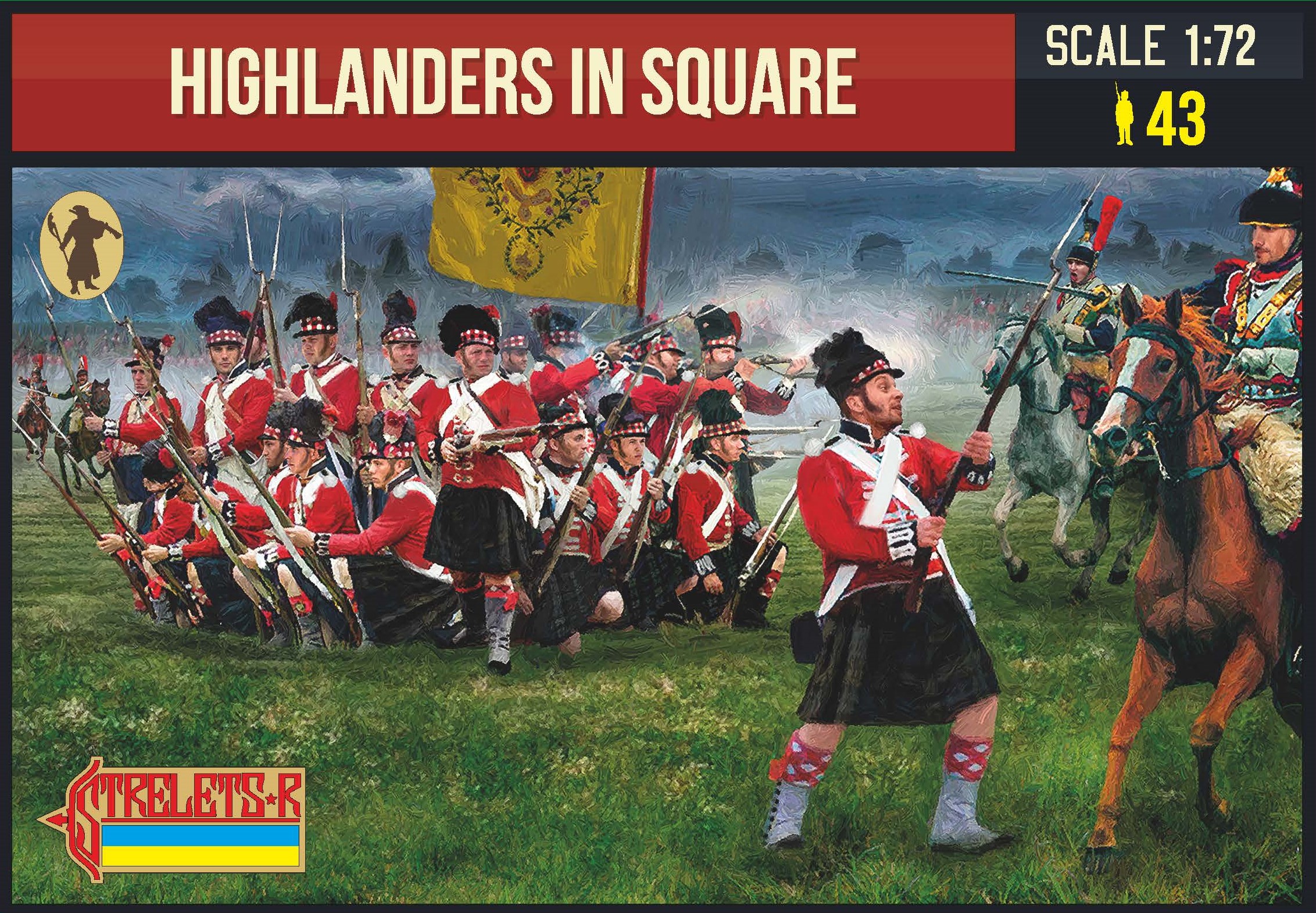 Napoleonic Highlanders in Square