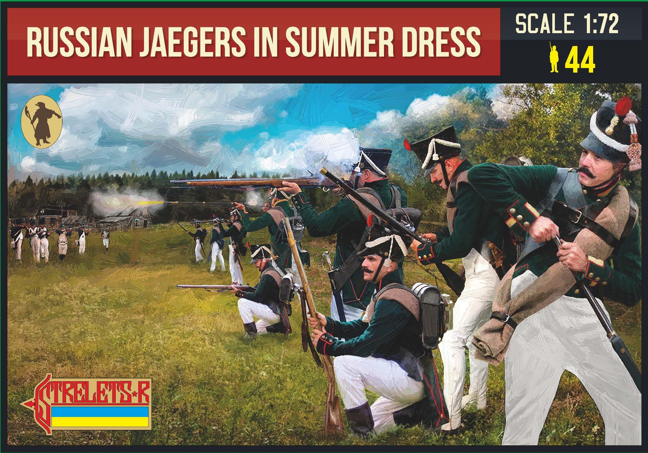 Napoleonic Russian Jaegers in Summer Dress - Click Image to Close