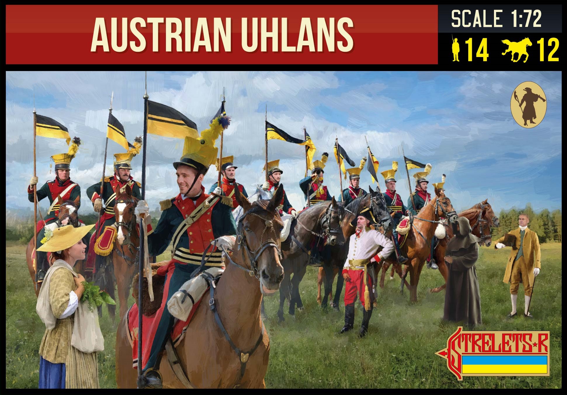Napoleonic Austrian Uhlans - Click Image to Close