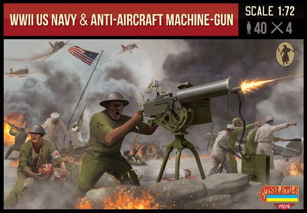 WWII U.S. Navy & Anti-Aircraft Machine gun