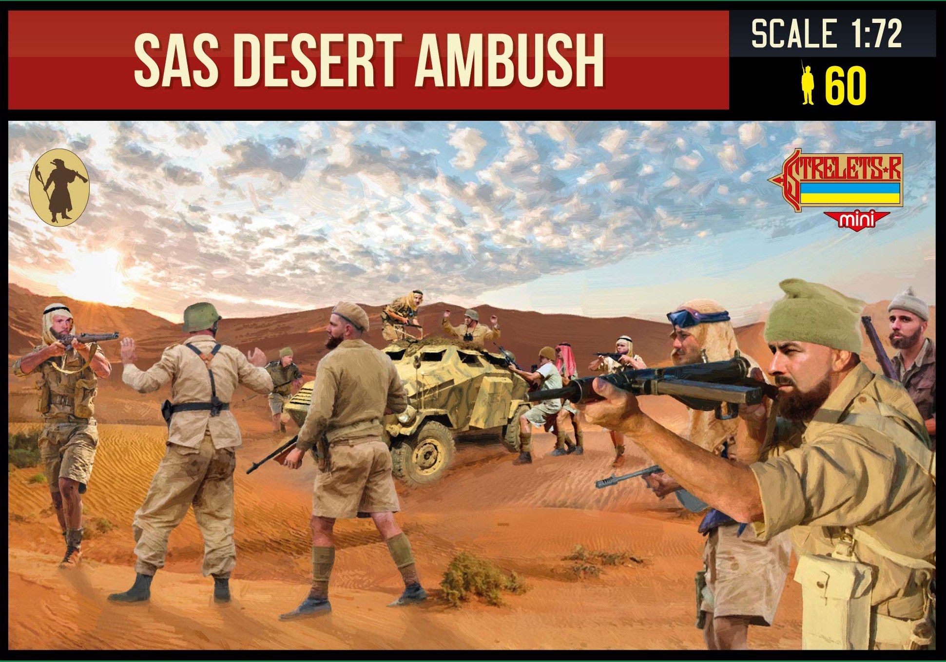 WW2 SAS Desert Ambush