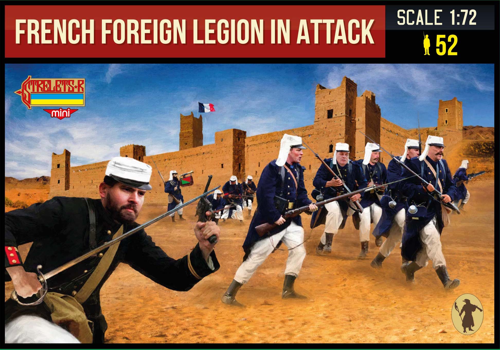 Rif War French Foreign Legion in Attack