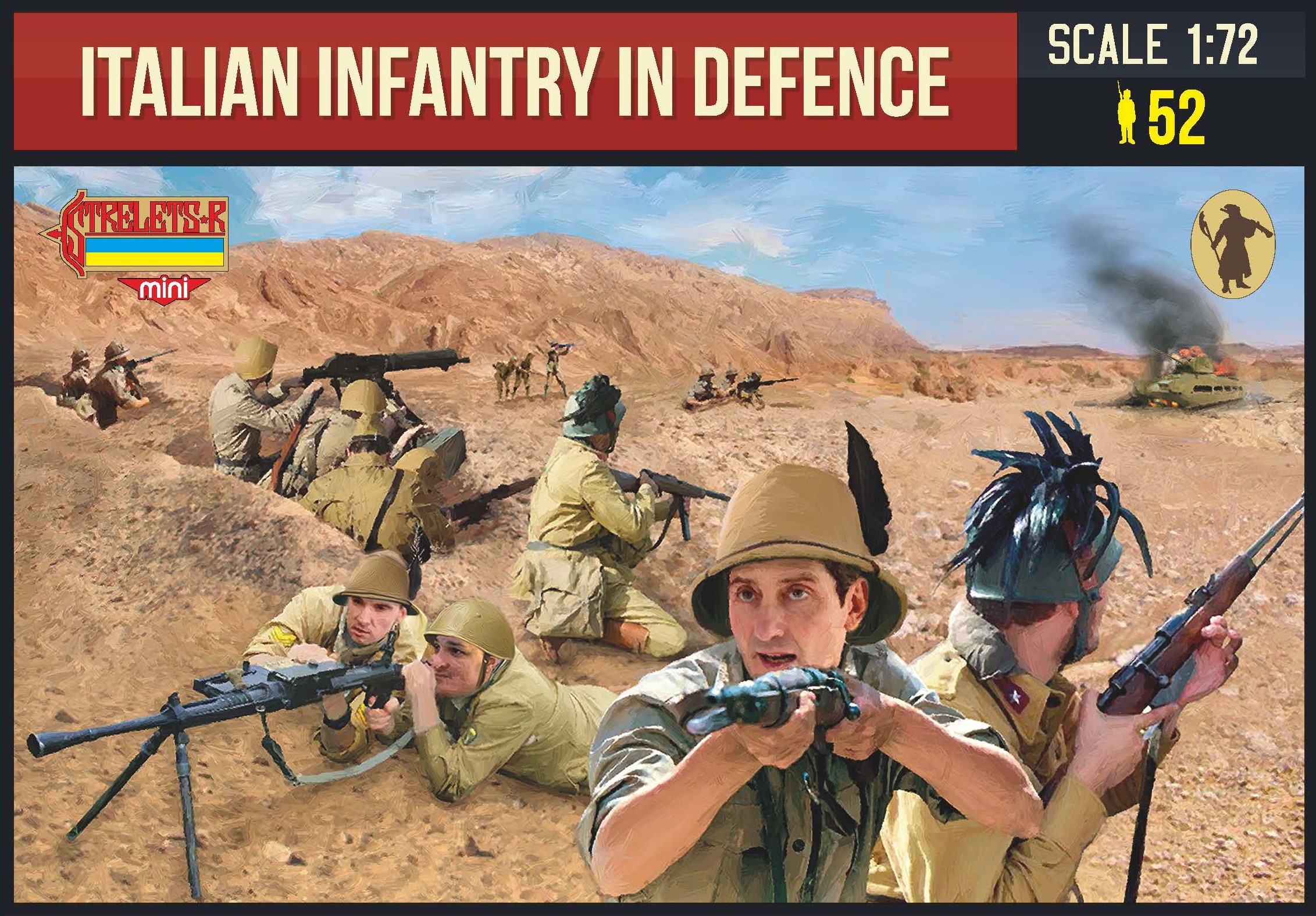 WW2 Italian Infantry in Defence - Click Image to Close