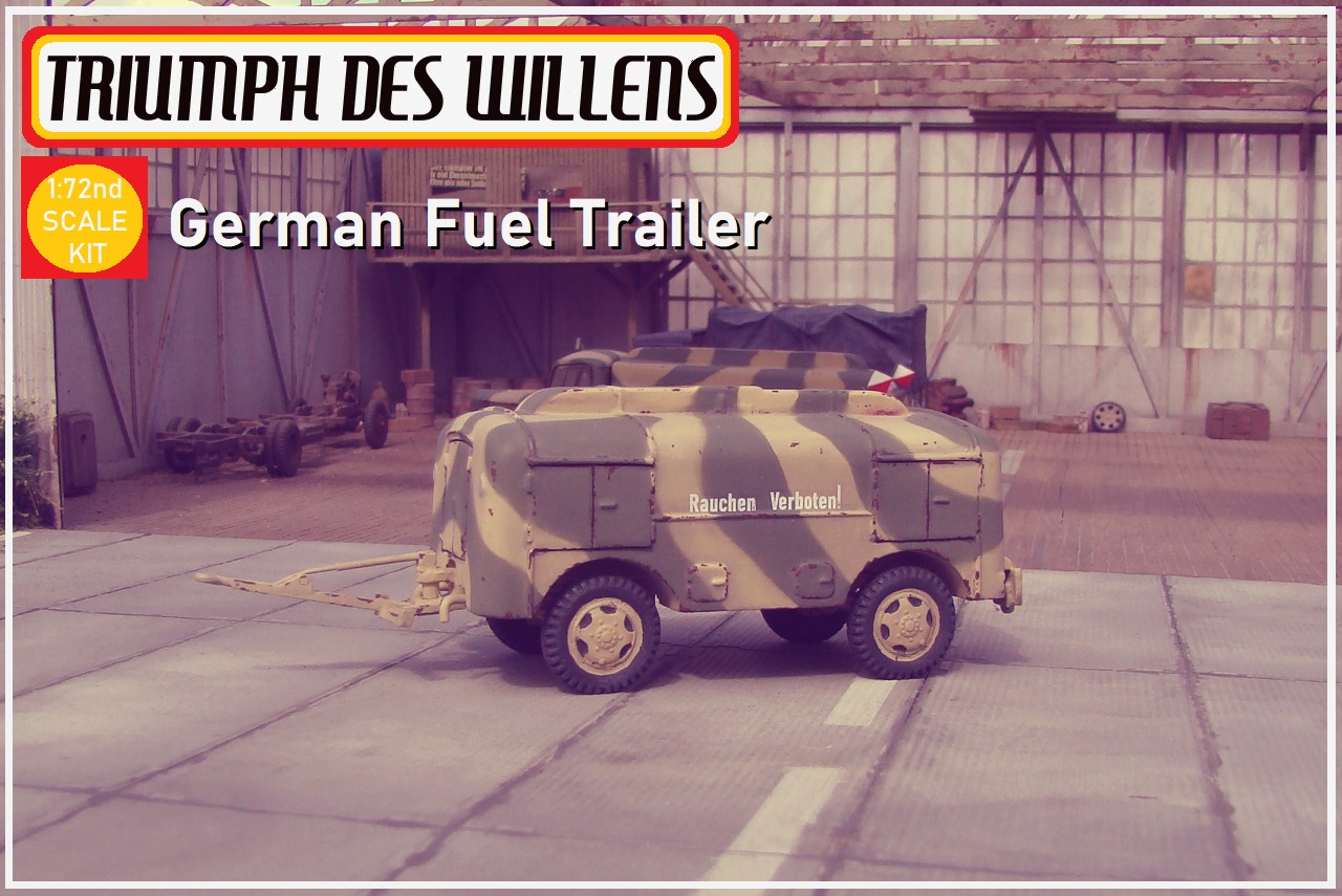 WW2 German Fuel Trailer