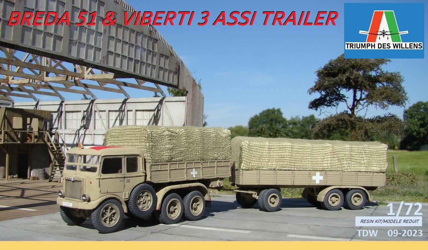 Breda 51 with Viberti trailer