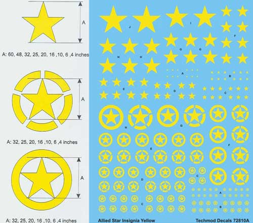 Allied Stars - yellow