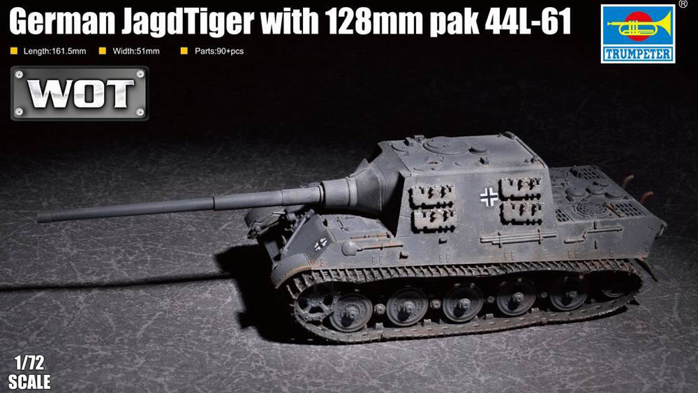 JagdTiger 12.8cm PaK 44 L/61 - Click Image to Close