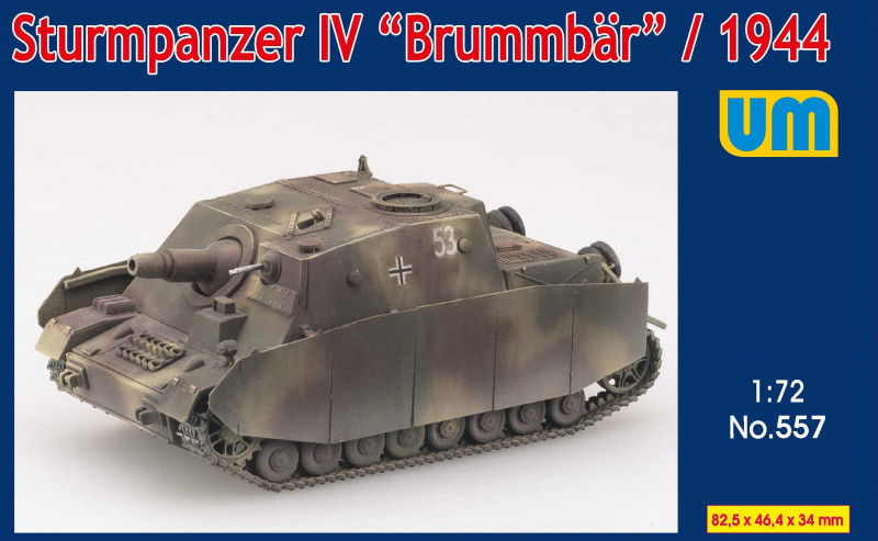 Sturmpanzer IV Brummbar Sd.Kfz.166 late