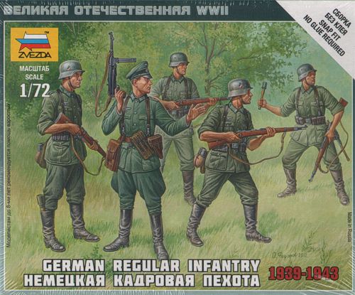 German Regular Infantry 1939-1943