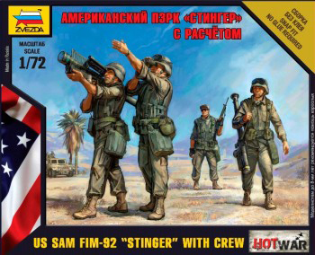 US SAM FIM-92 'Stinger' team 80-90s
