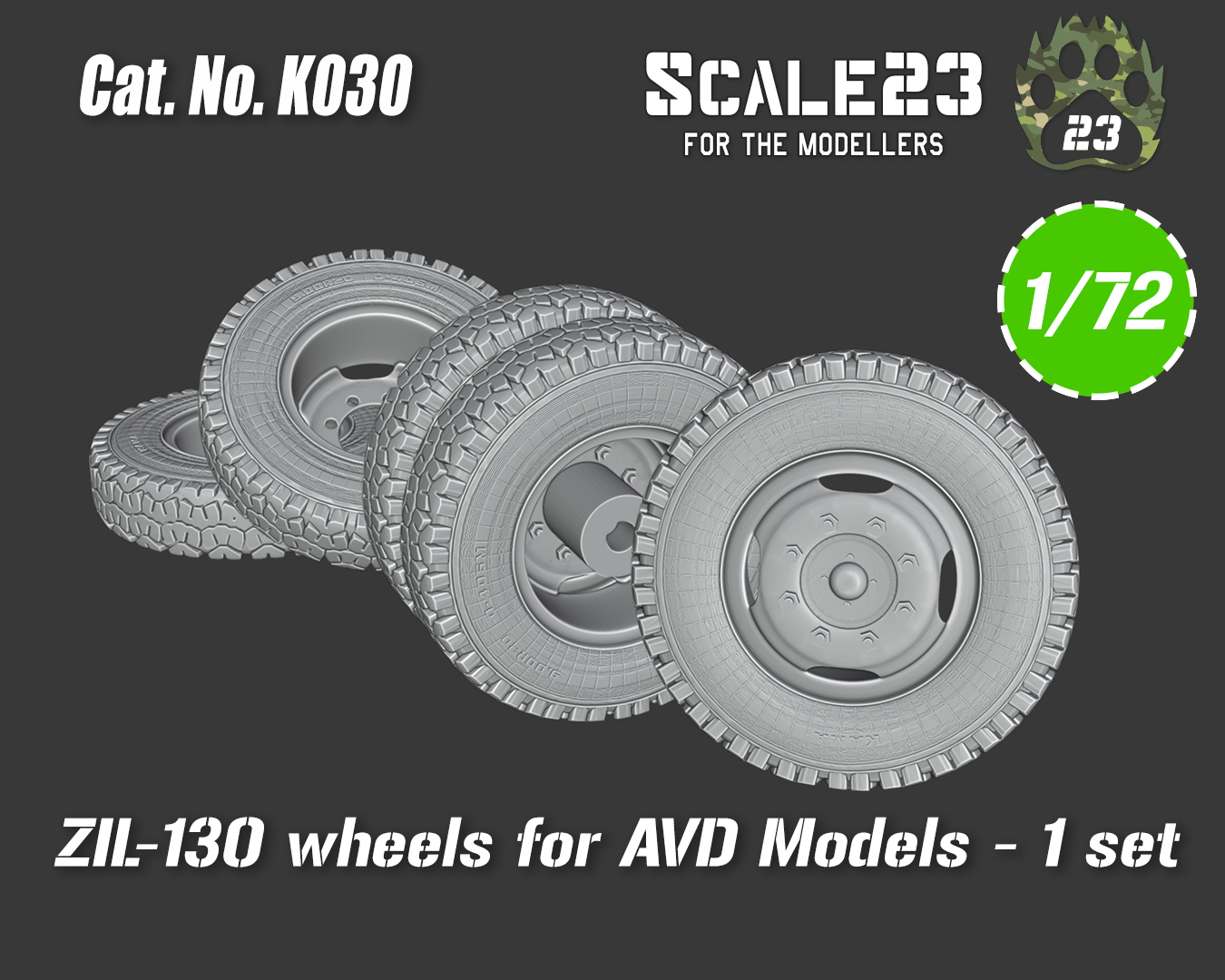 ZIL-130 wheels - Click Image to Close