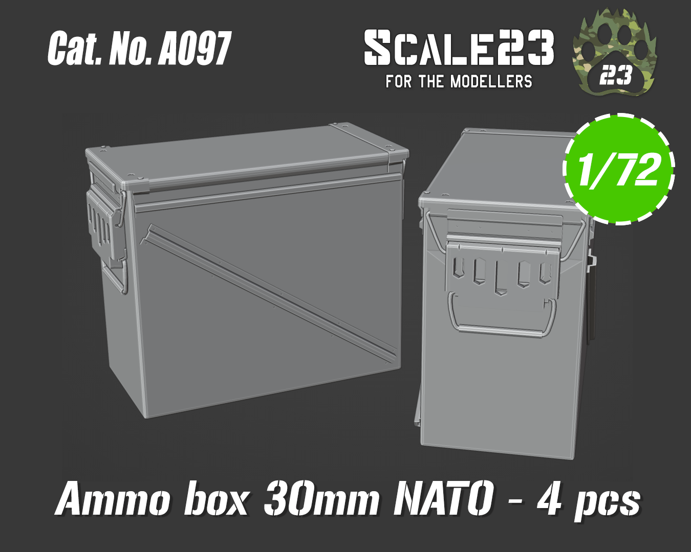 Ammo box 30mm NATO (4pc) - Click Image to Close